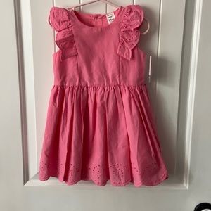 NWT Pink Eyelet Dress